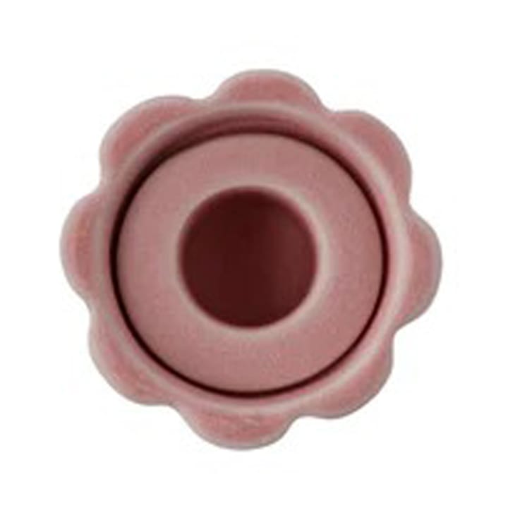Birgit wazon/lampion na świecę 17 cm - Lily różowy - PotteryJo