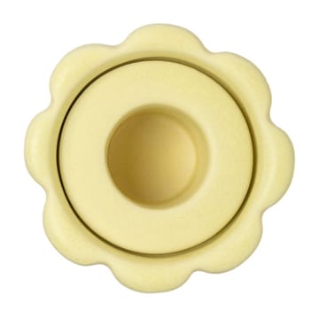 Birgit wazon/lampion na świecę 17 cm - Pale Yellow - PotteryJo