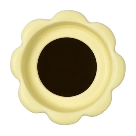 Birgit wazon/lampion na świecę 17 cm - Pale Yellow - PotteryJo