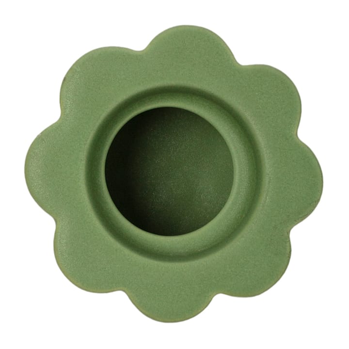 Birgit wazon/świecznik 5 cm - Olive - PotteryJo