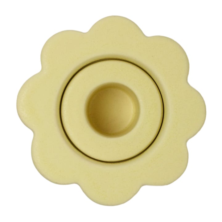 Birgit wazon/świecznik 5 cm, Pale Yellow PotteryJo