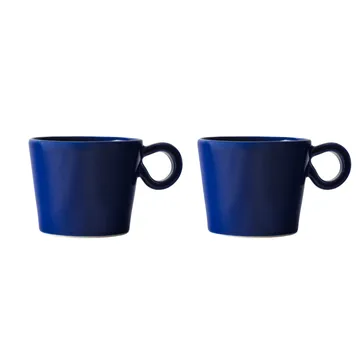 Daria filiżanka z uchwytem, 2‑pak - River - PotteryJo