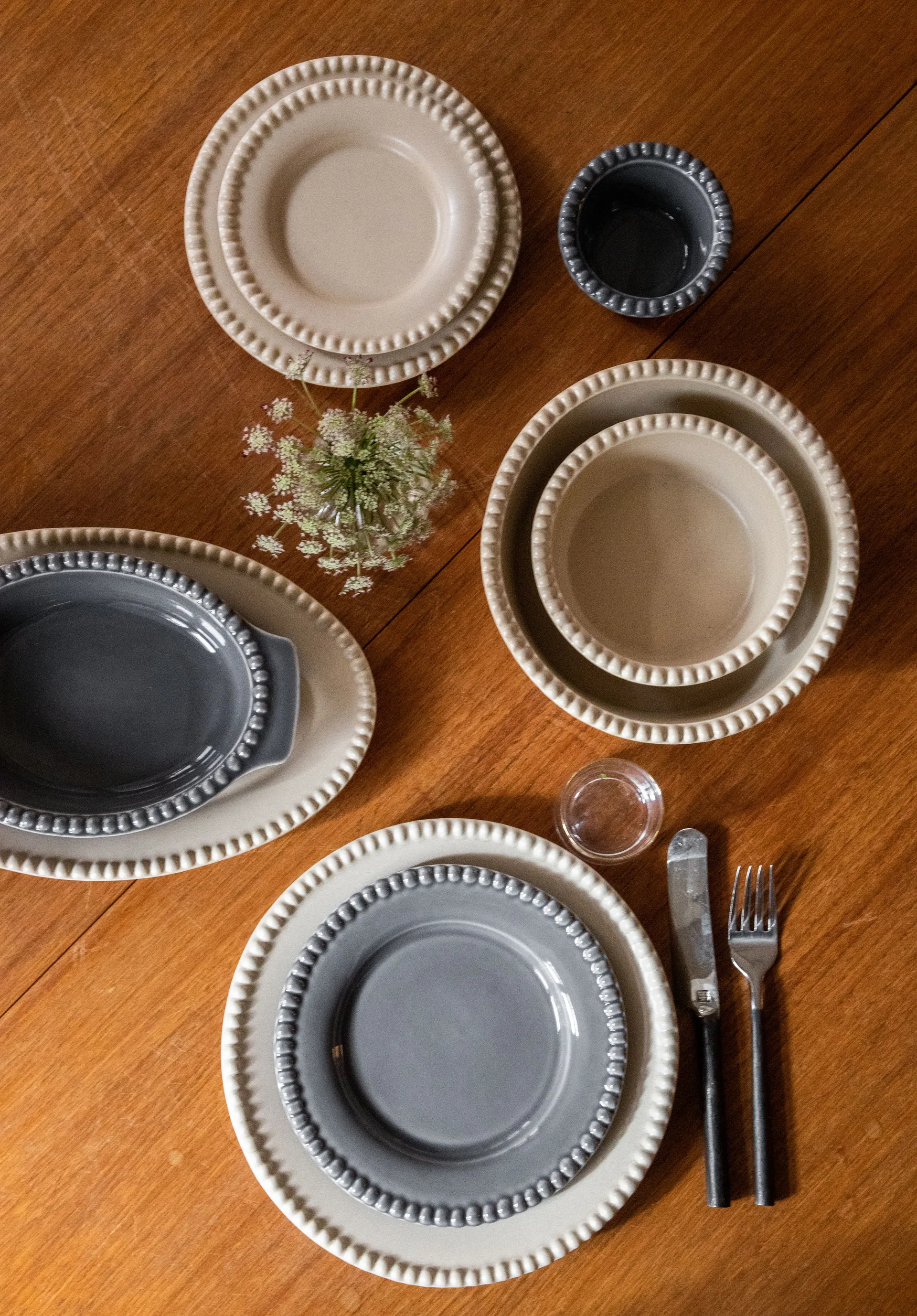 Forma do pieczenia Daria 26 cm, Clean grey PotteryJo