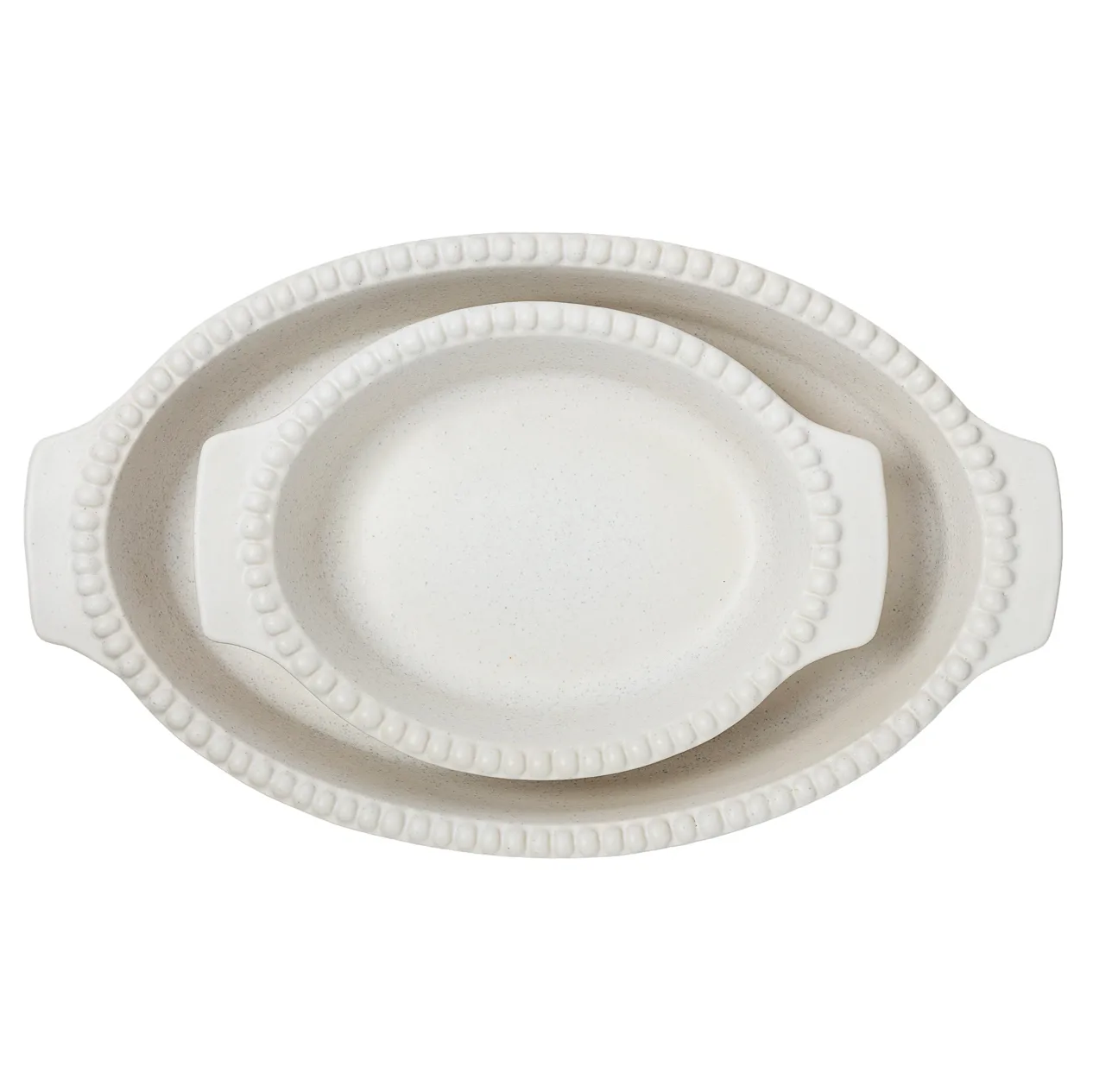 Forma do pieczenia Daria 35 cm, Cotton white PotteryJo