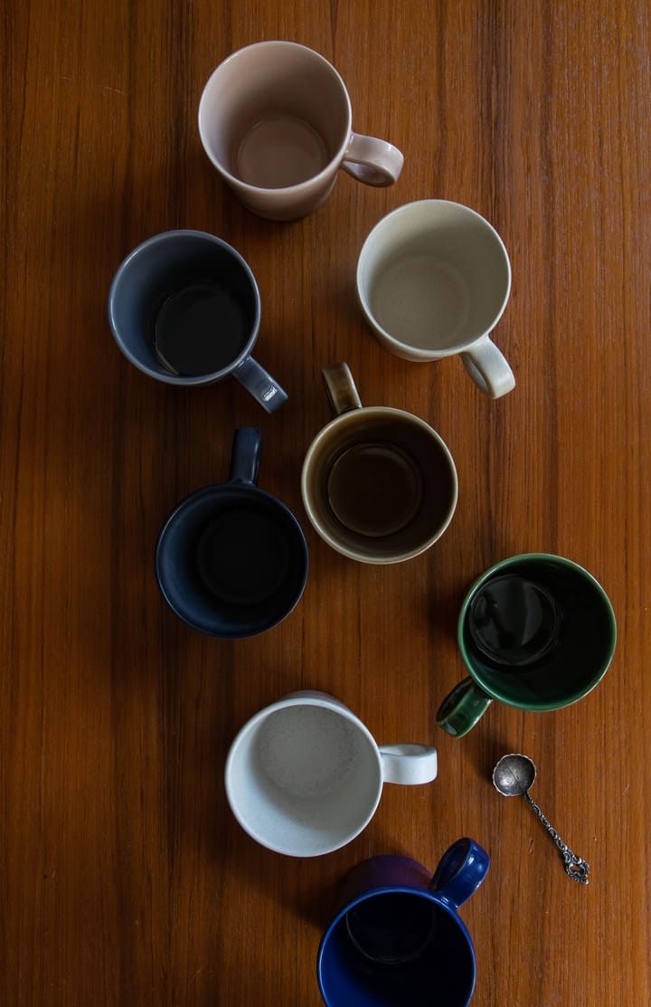 Kubek Daria z uchwytem 2-pak, Ink black PotteryJo