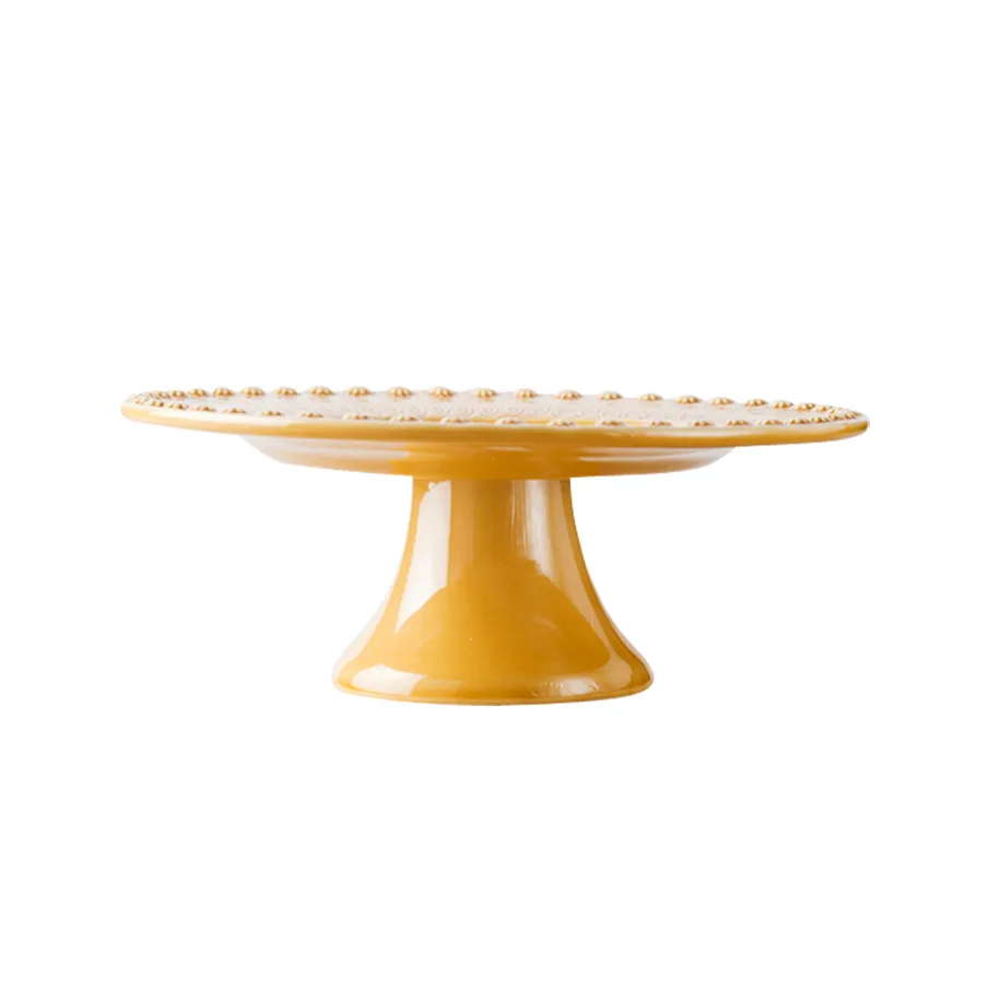 Patera na ciasto Daisy Ø 22 cm, sienna PotteryJo
