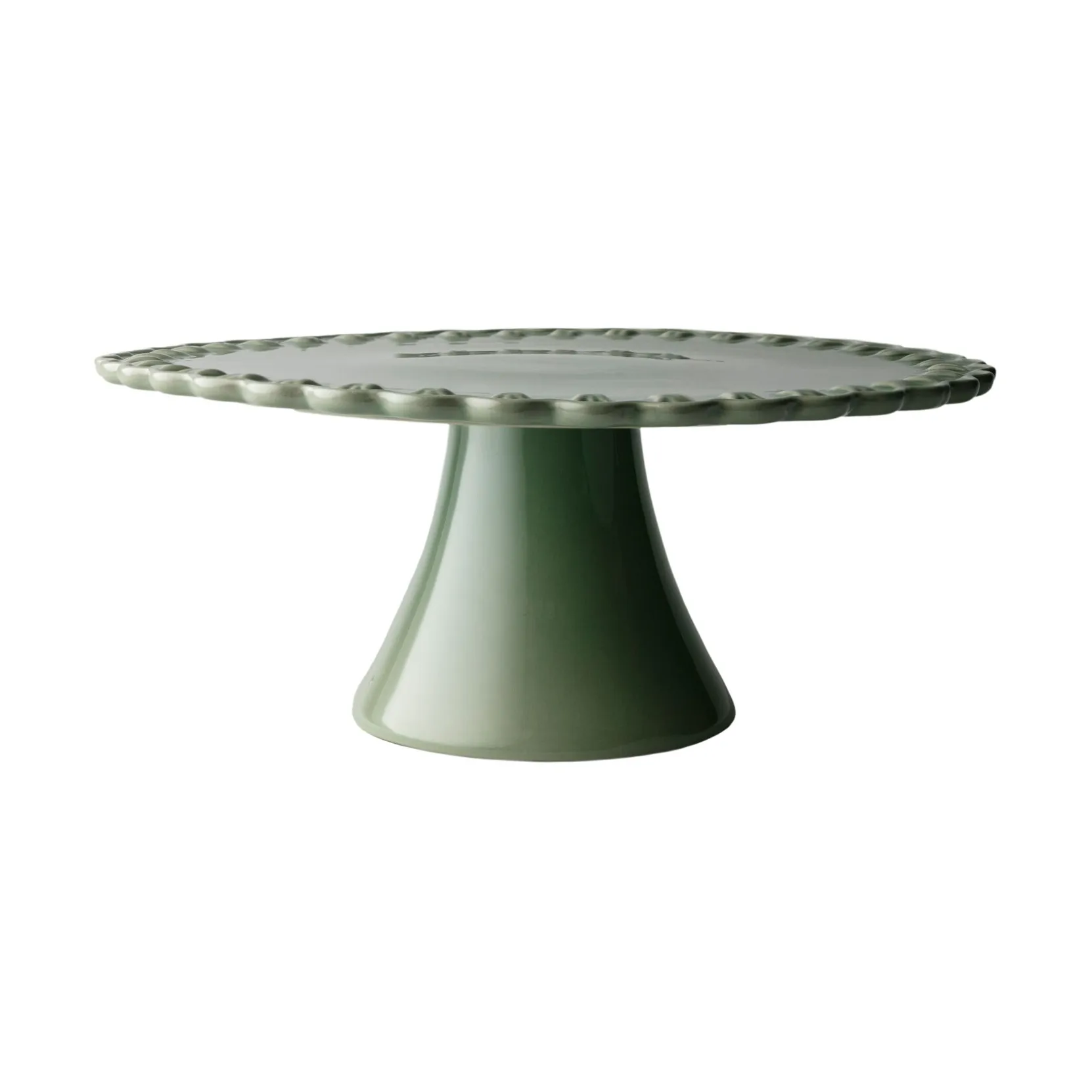 Patera na ciasto Tulipa Ø30 cm, Verona green PotteryJo