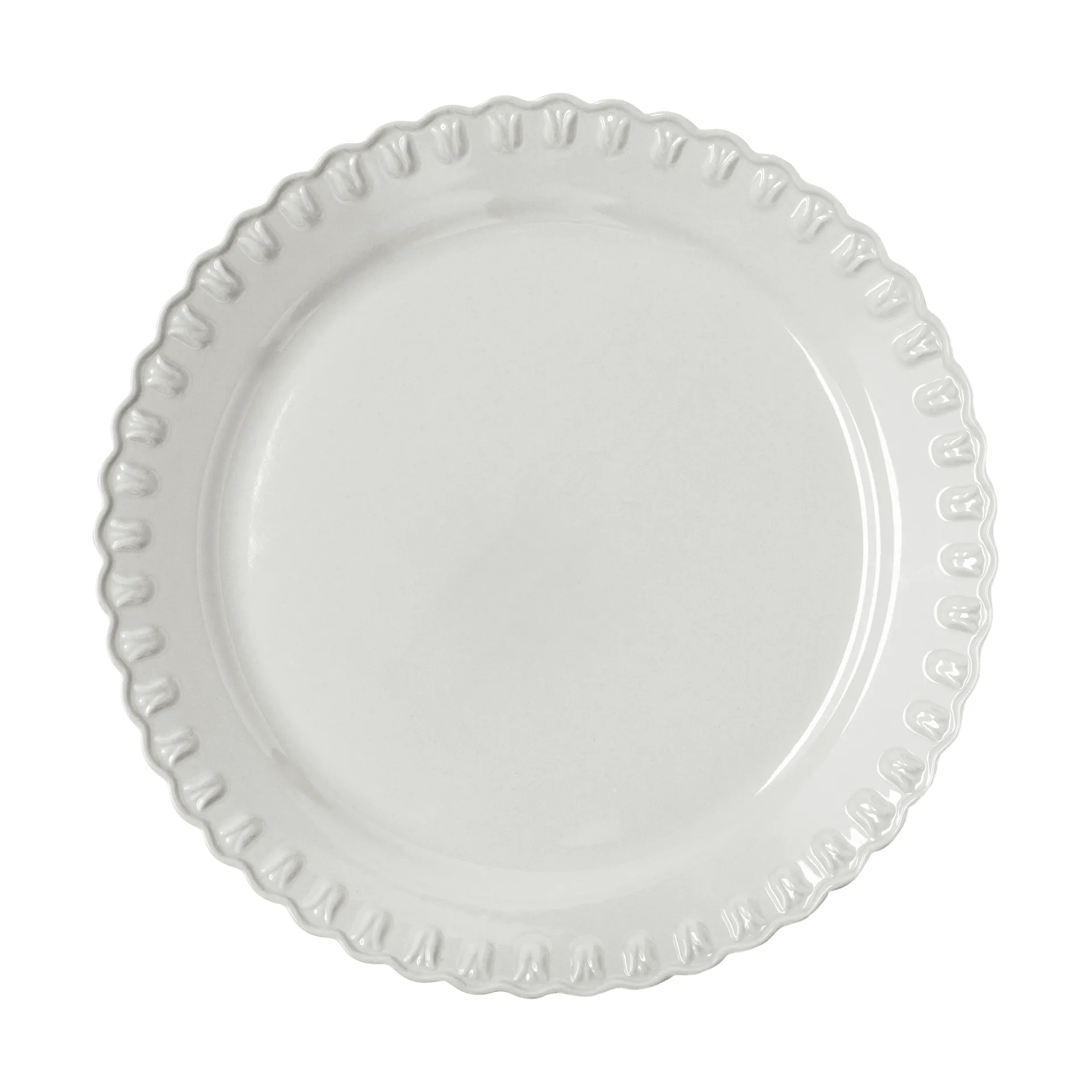 Półmisek do serwowania Tulipa Ø37 cm, White PotteryJo