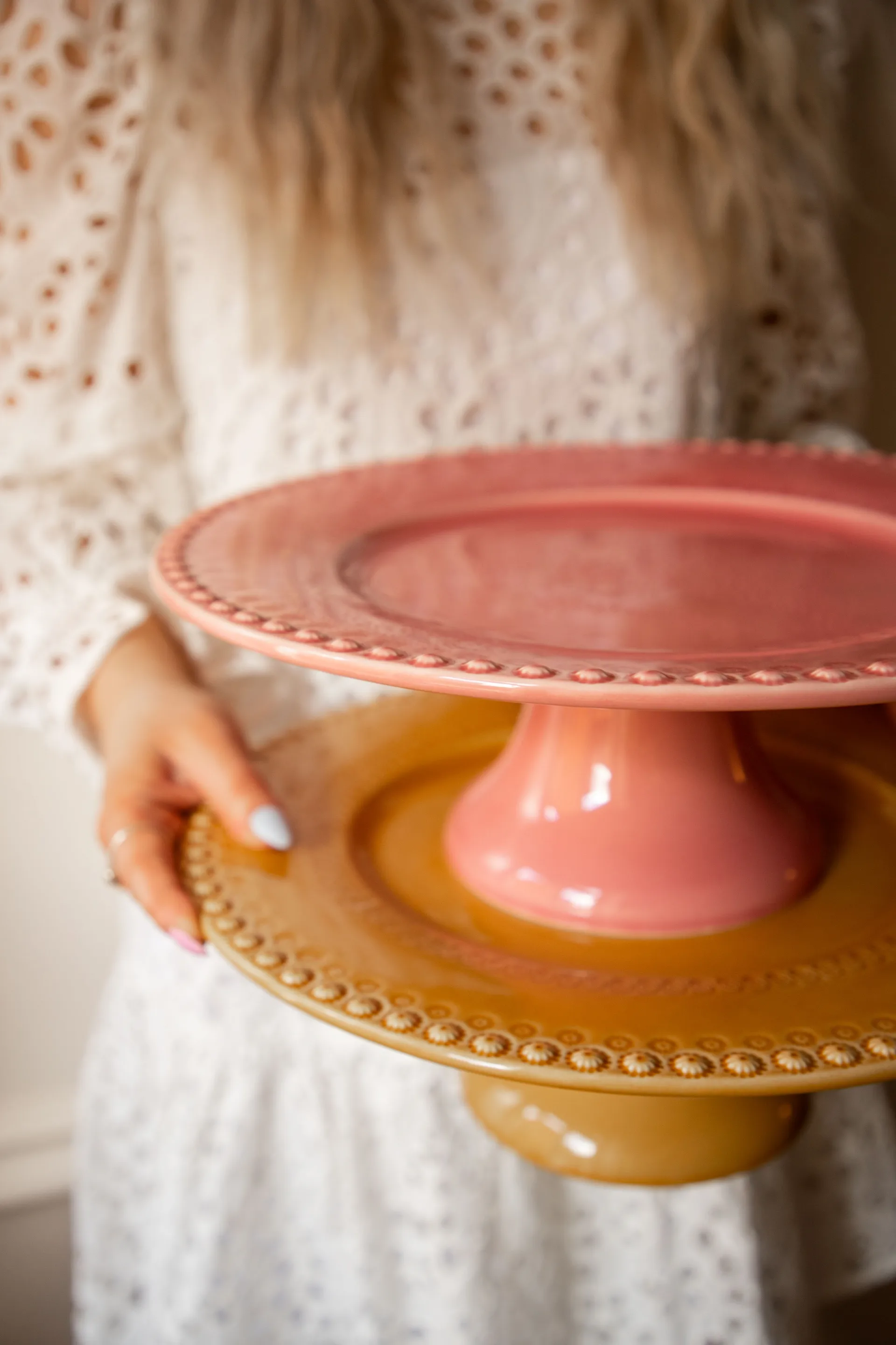 Półmisek na ciasto Daisy Ø 35 cm, sienna PotteryJo