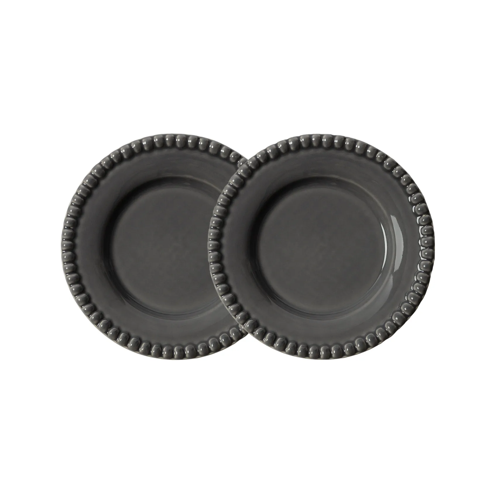 Talerz Daria Ø18 cm 2-pak, Clean grey PotteryJo