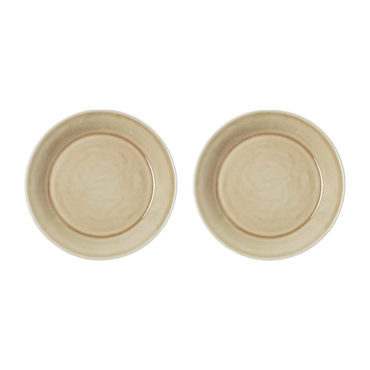 Talerz deserowy Daga Ø20 cm 2-pak - Oat - PotteryJo