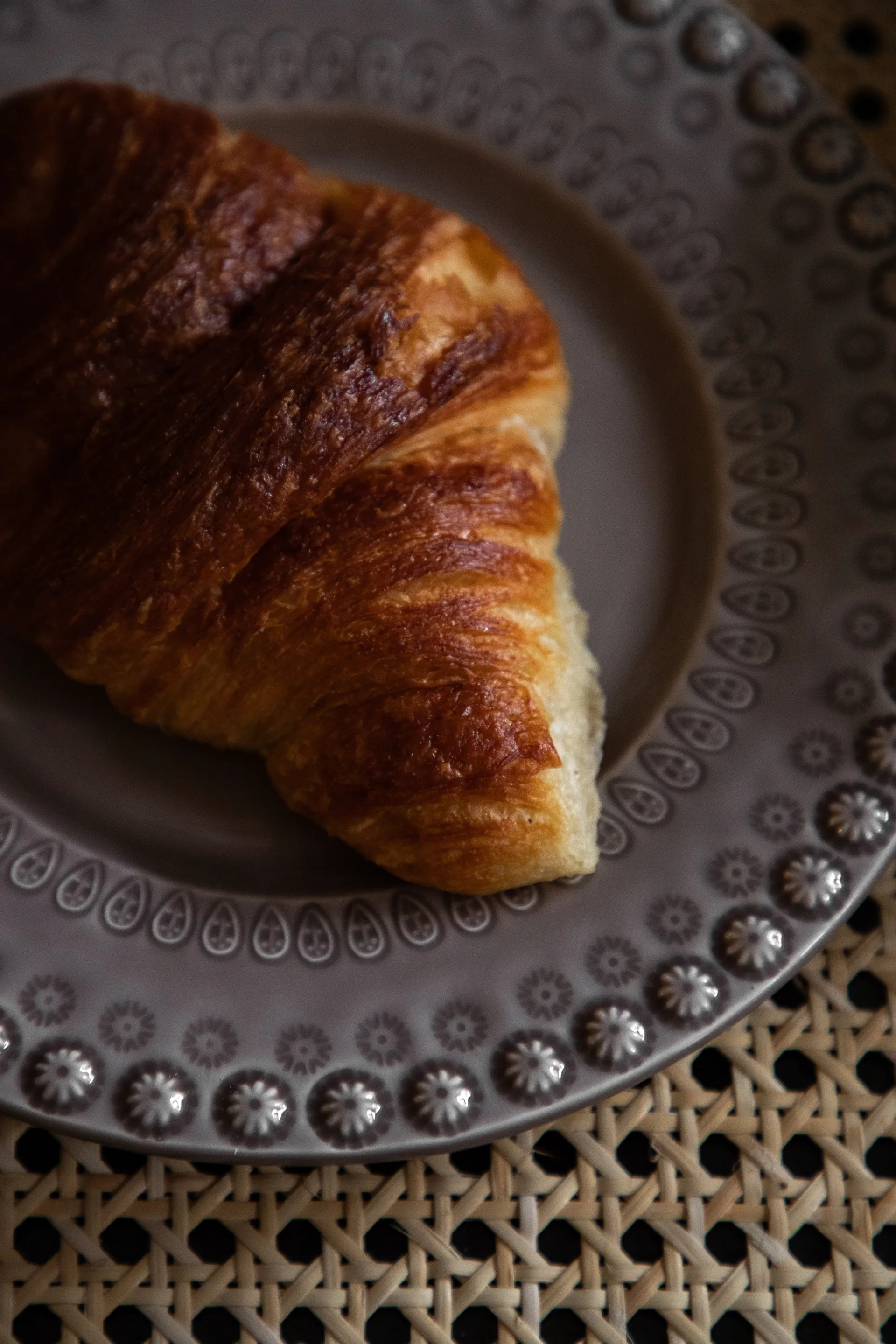 Talerz deserowy Daisy Ø22 cm 2-pak, Greige (beżowy) PotteryJo