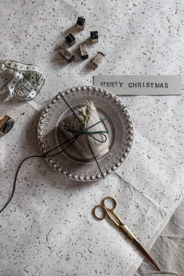 Talerz deserowy Daisy Ø22 cm 2-pak - Soft grey (szary) - PotteryJo
