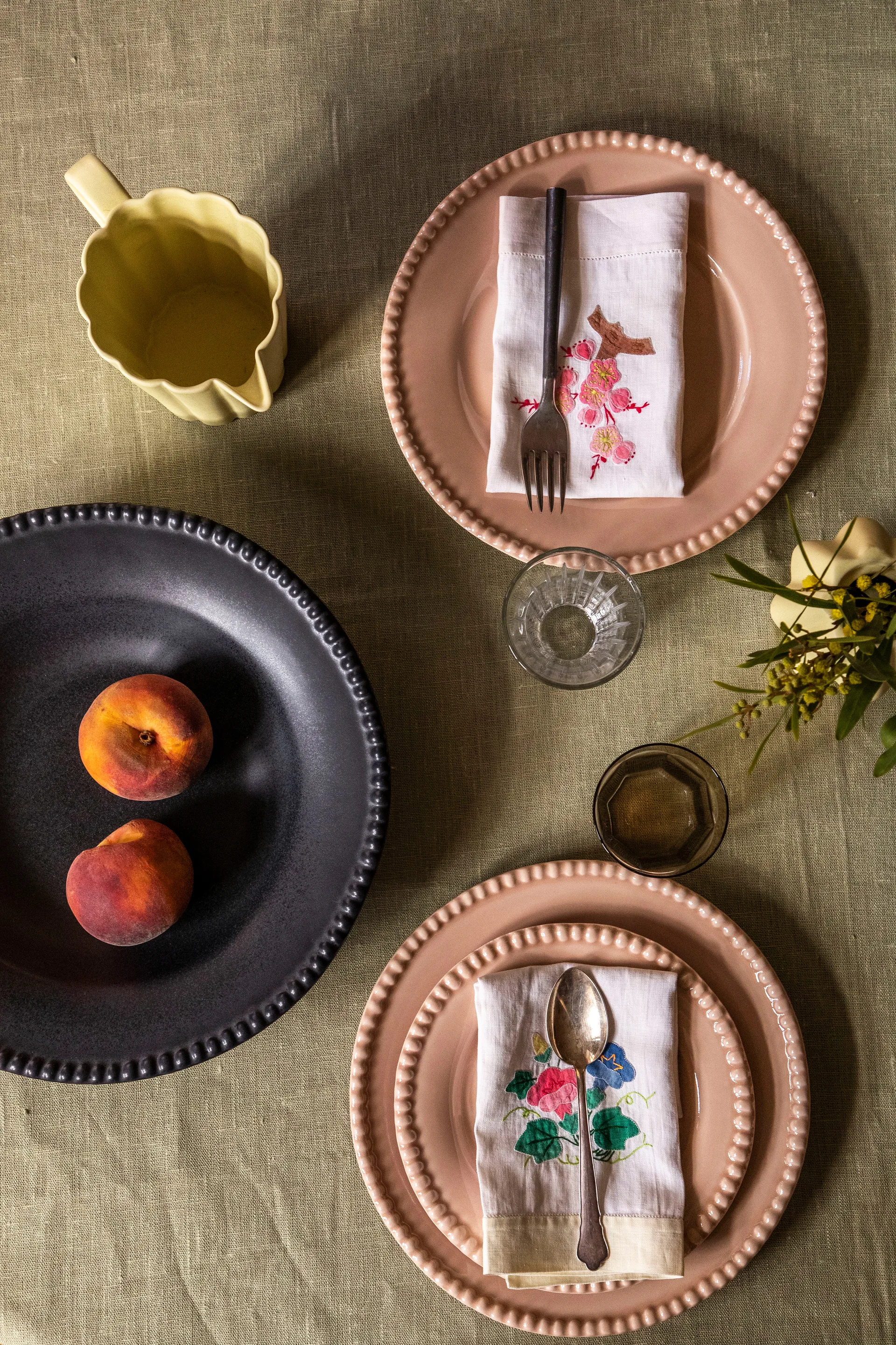 Talerz do makaronu Daria Ø35 cm, Ink black PotteryJo