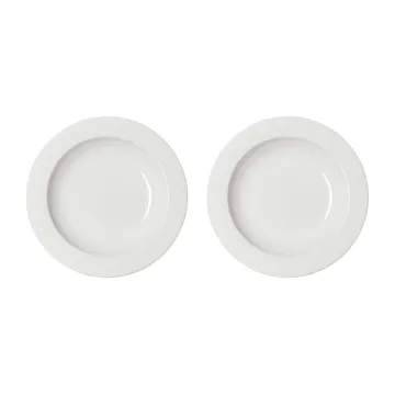 Talerz głęboki Daga Ø23,5 cm 2-pak - White - PotteryJo