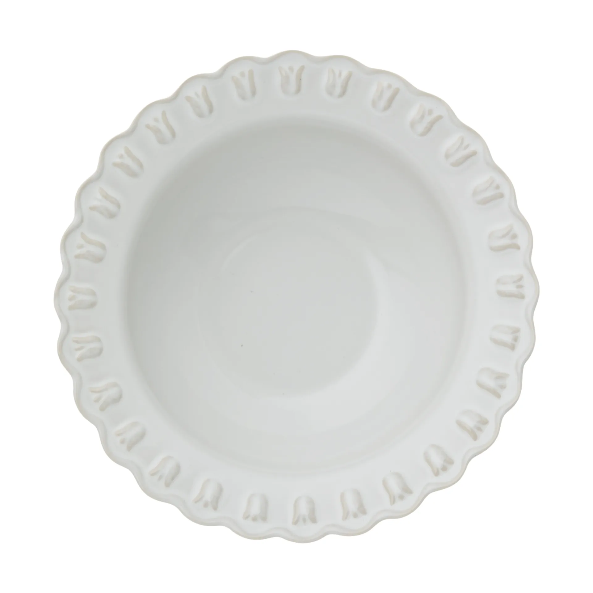 Talerz głęboki Tulipa small Ø17 cm, 2 szt., White PotteryJo