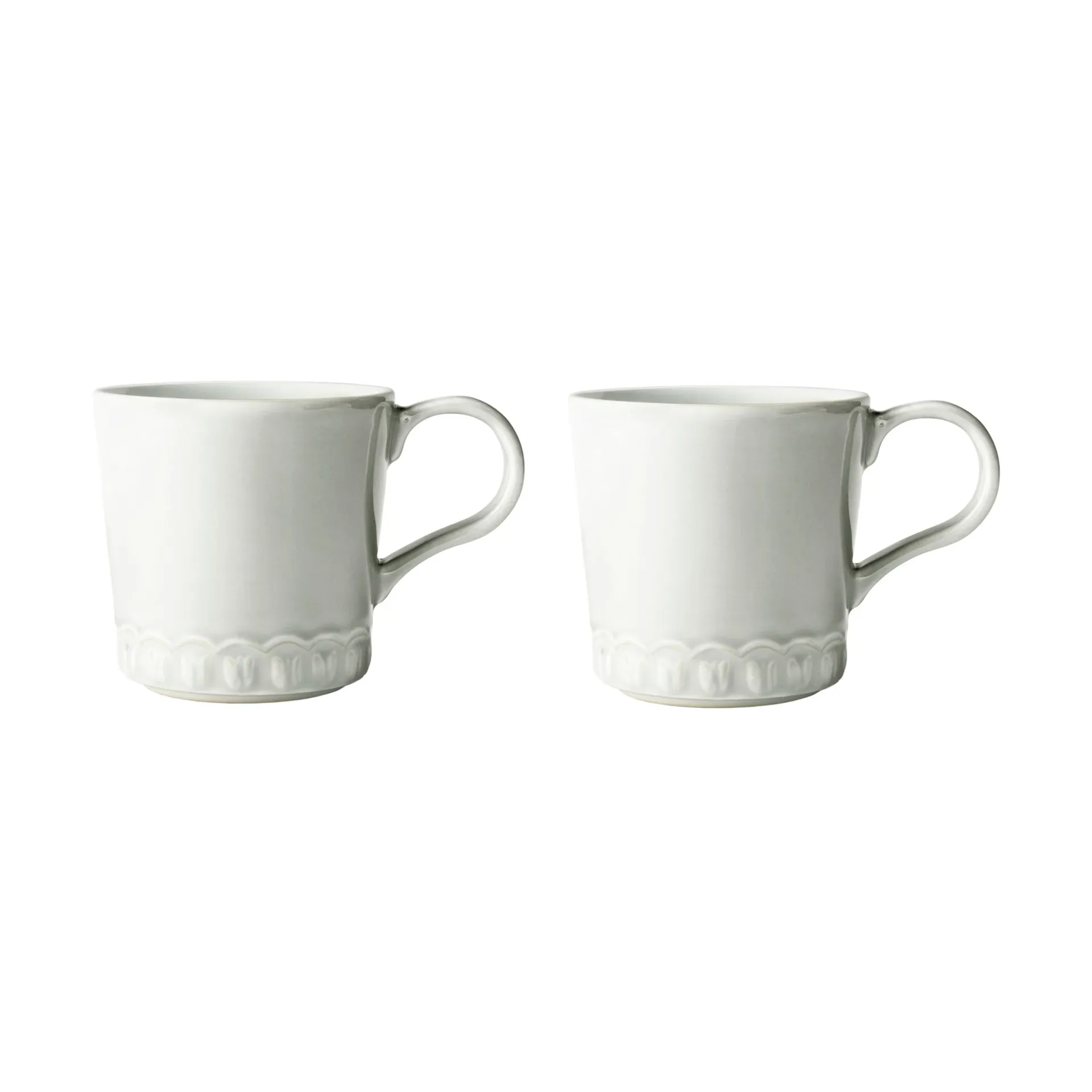 Tulipa kubek 400 ml, 2‑pak, White PotteryJo