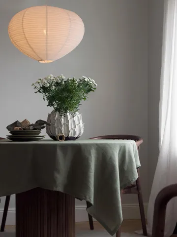 Abażur Verona - Biały, Ø55x40 cm - PR Home