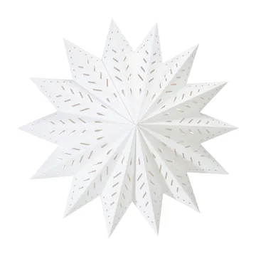 Alfa gwiazda adwentowa - Biały, 60 cm - PR Home