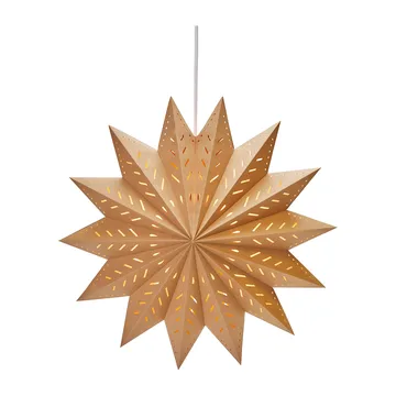 Alfa gwiazda adwentowa brązowy - Brązowy, 50 cm - PR Home