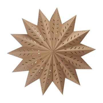 Alfa gwiazda adwentowa brązowy - Brązowy, 60 cm - PR Home