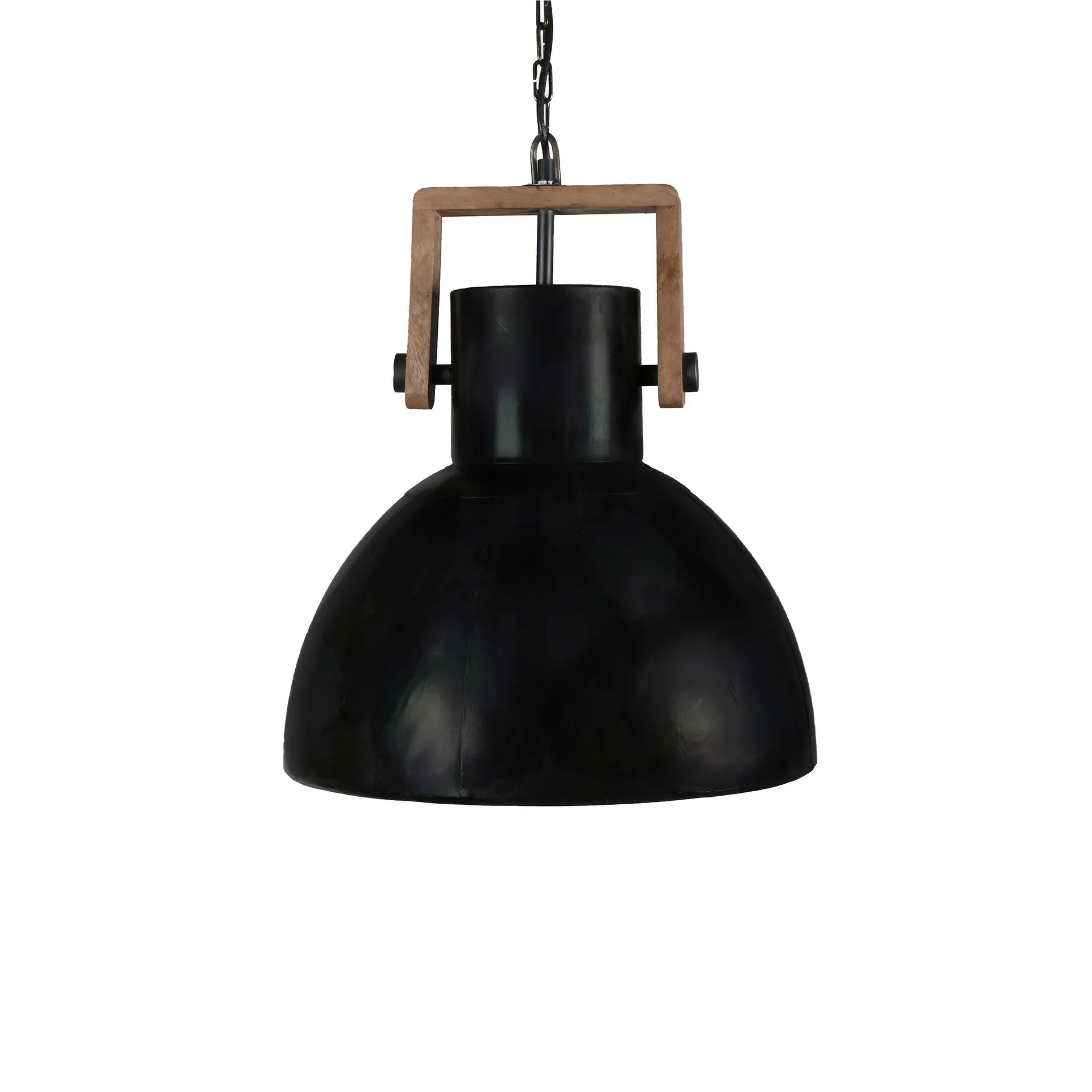 Ashby pojedyncza lampa sufitowa Ø39 cm, Black Zink PR Home