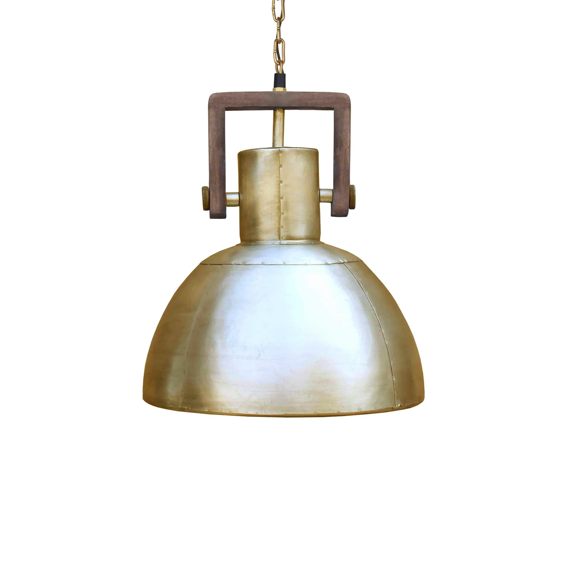 Ashby pojedyncza lampa sufitowa Ø39 cm, Pale Gold PR Home