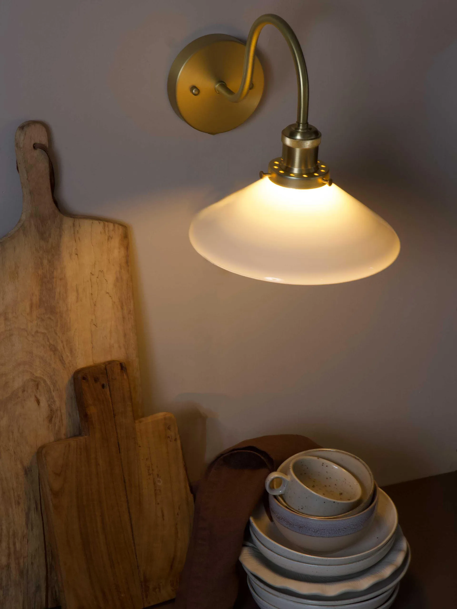 Kinkiet August, Opal-mosiądz PR Home