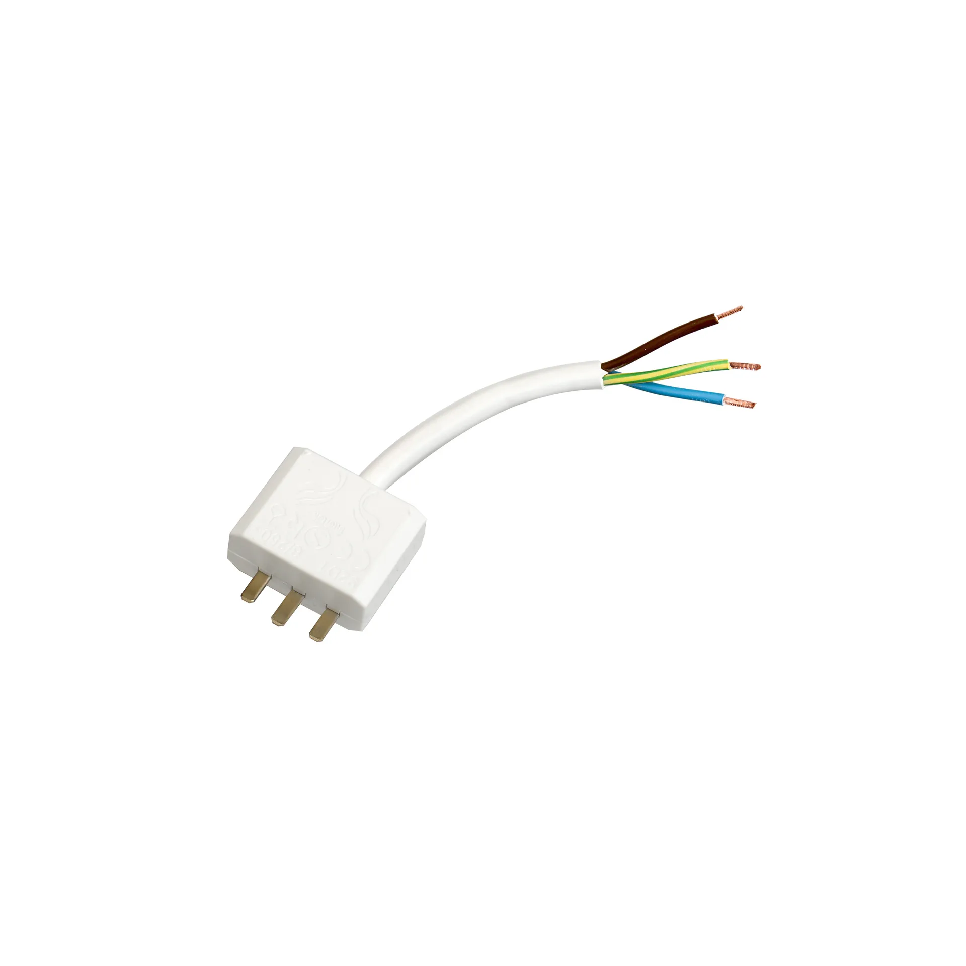 Kontakt sufitowy DCL uziemiony, Biały PR Home