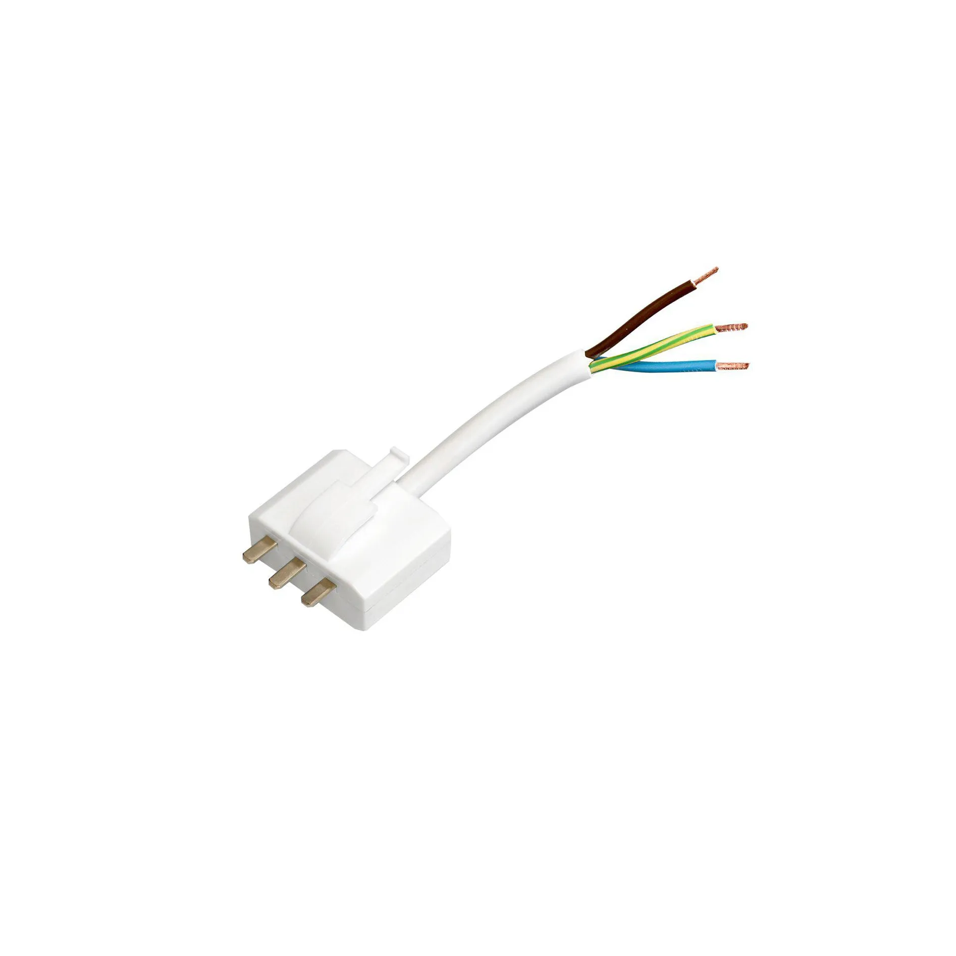 Kontakt sufitowy DCL uziemiony, Biały PR Home