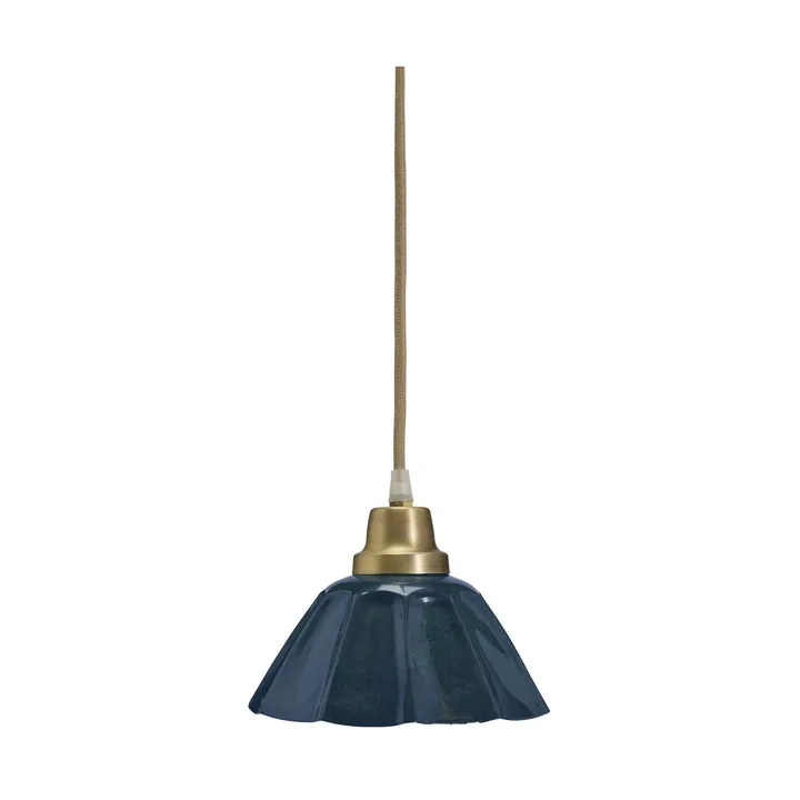 Lampa okienna Ester - Niebieska, Ø18×15 cm - PR Home