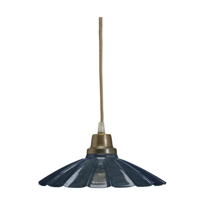 Lampa okienna Ester - Niebieska, Ø24×12 cm - PR Home