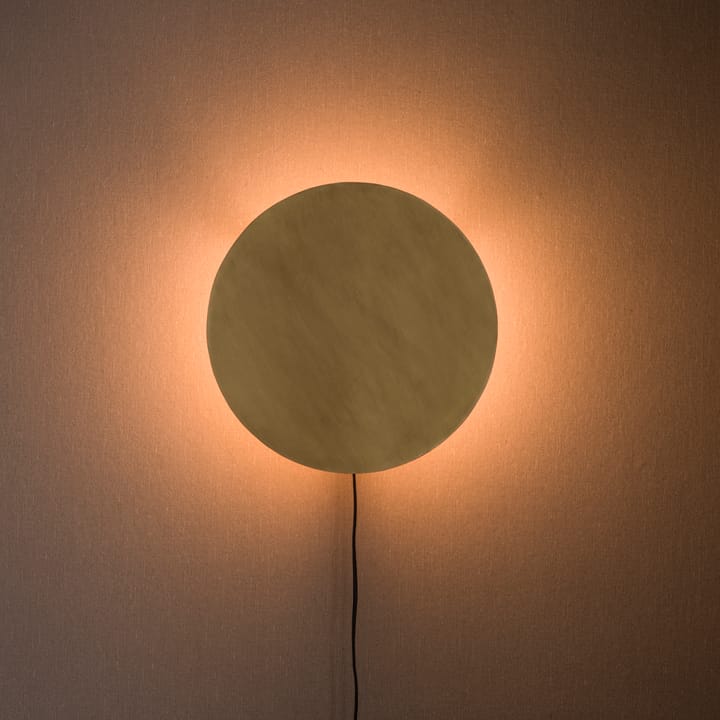 Lampa ścienna Fullmoon Ø35 cm, Pale Gold PR Home