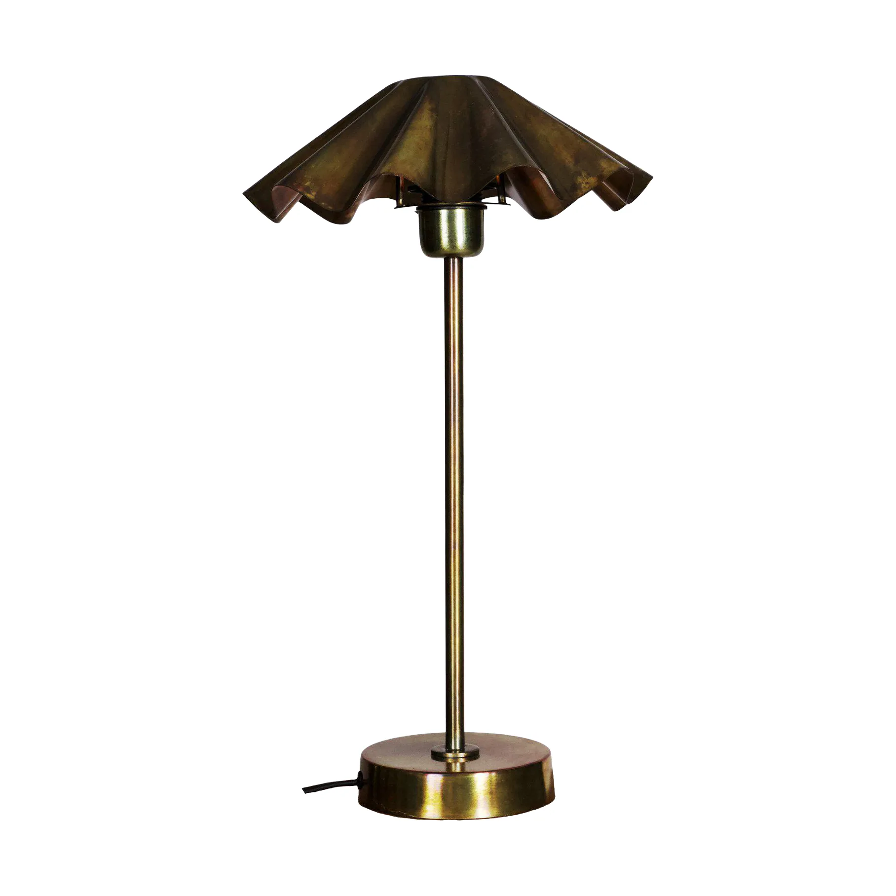 Lampa stołowa Aira, Mosiądz patynowany, 46 cm PR Home
