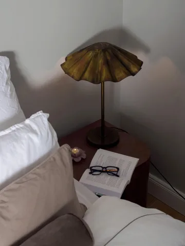 Lampa stołowa Aira - Mosiądz patynowany, 54 cm - PR Home