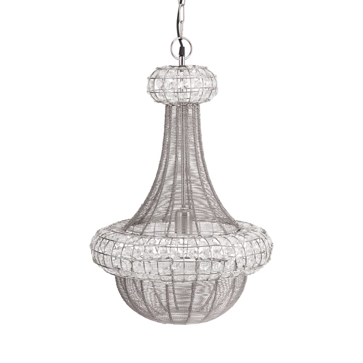 Lampa stołowa Saba 42 cm - Srebrny - PR Home