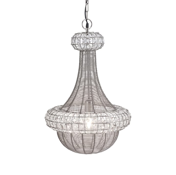 Lampa stołowa Saba 42 cm - Srebrny - PR Home