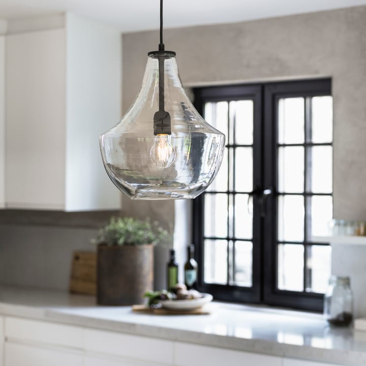 Lampa sufitowa Hamilton 30 cm, Przezroczysto-czarna PR Home