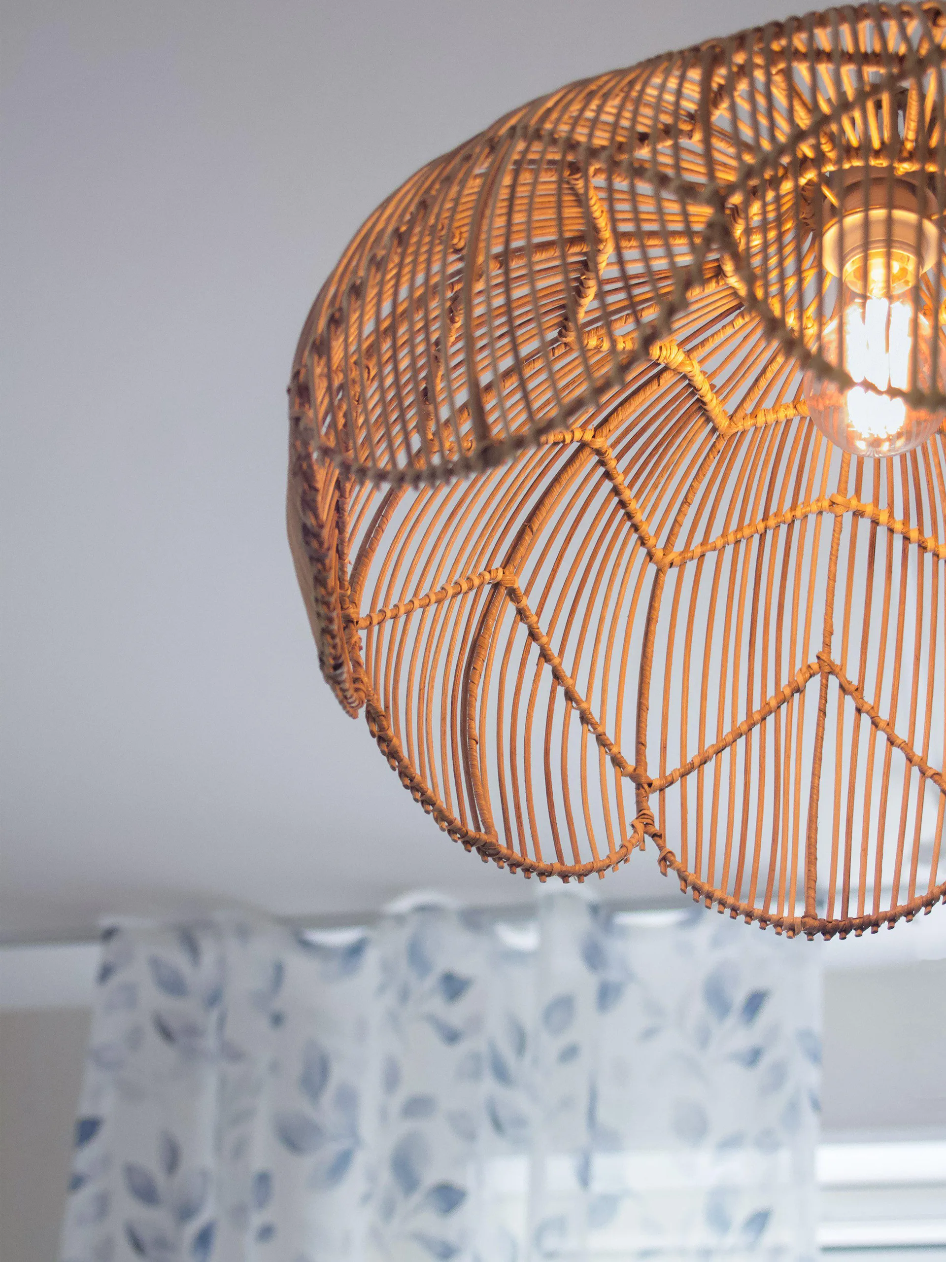 Lampa wisząca Belle, Naturalna, Ø53×32 cm PR Home