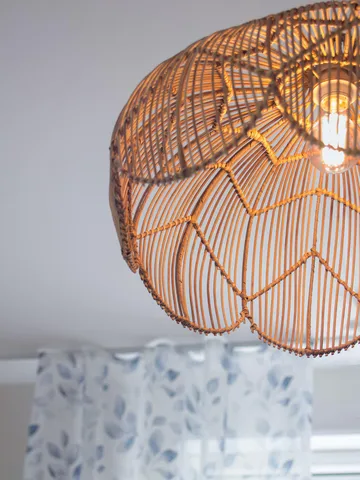 Lampa wisząca Belle - Naturalna, Ø53×32 cm - PR Home