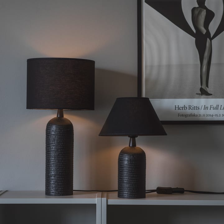 Podstawa lampy Riley 28 cm - Matowa czerń - PR Home