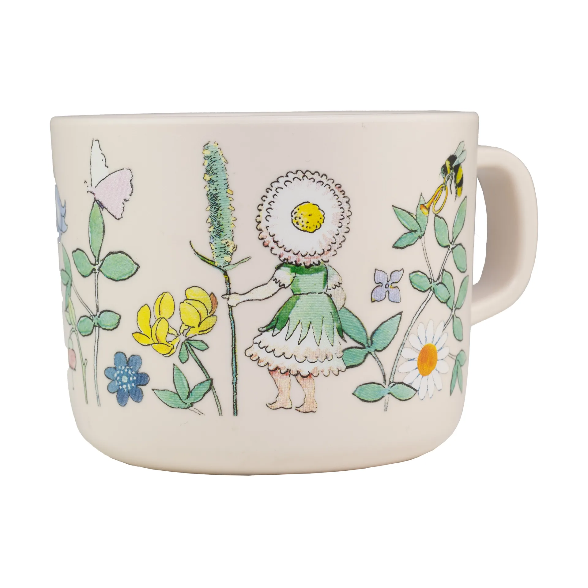 Elsa Beskow Blomsterfesten kubek 250 ml, Multi Rätt Start