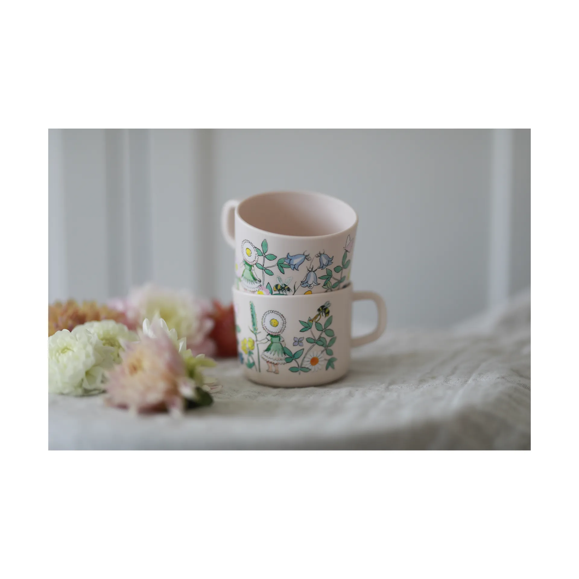 Elsa Beskow Blomsterfesten kubek 250 ml, Multi Rätt Start