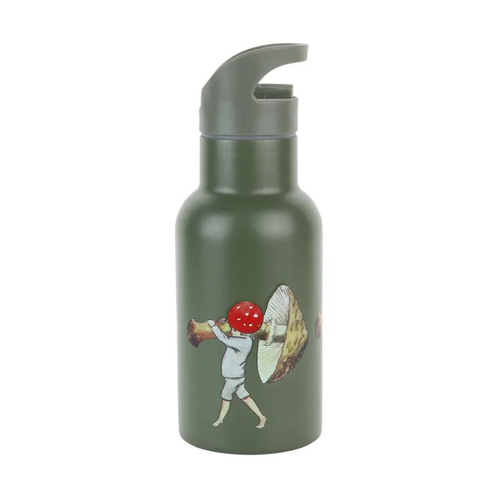 Elsa Beskow Tomtebobarnen butelka na wodę 340 ml - Zielony - Rätt Start