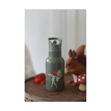 Elsa Beskow Tomtebobarnen butelka na wodę 340 ml - Zielony - Rätt Start