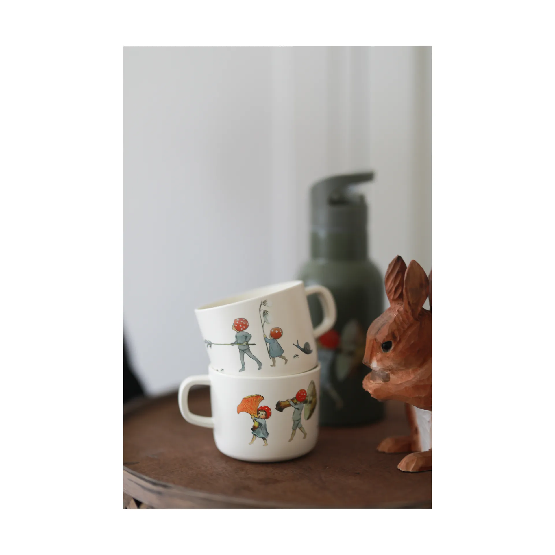 Elsa Beskow Tomtebobarnen kubek 250 ml, Biały Rätt Start