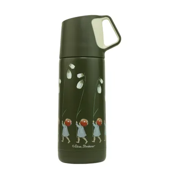 Elsa Beskow Tomtebobarnen termos 350 ml - Zielony - Rätt Start