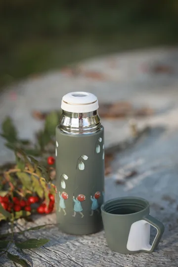 Elsa Beskow Tomtebobarnen termos 350 ml - Zielony - Rätt Start