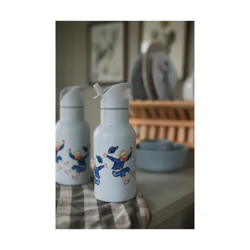 Emil i Lönneberga butelka na wodę 340 ml - Niebieski - Rätt Start