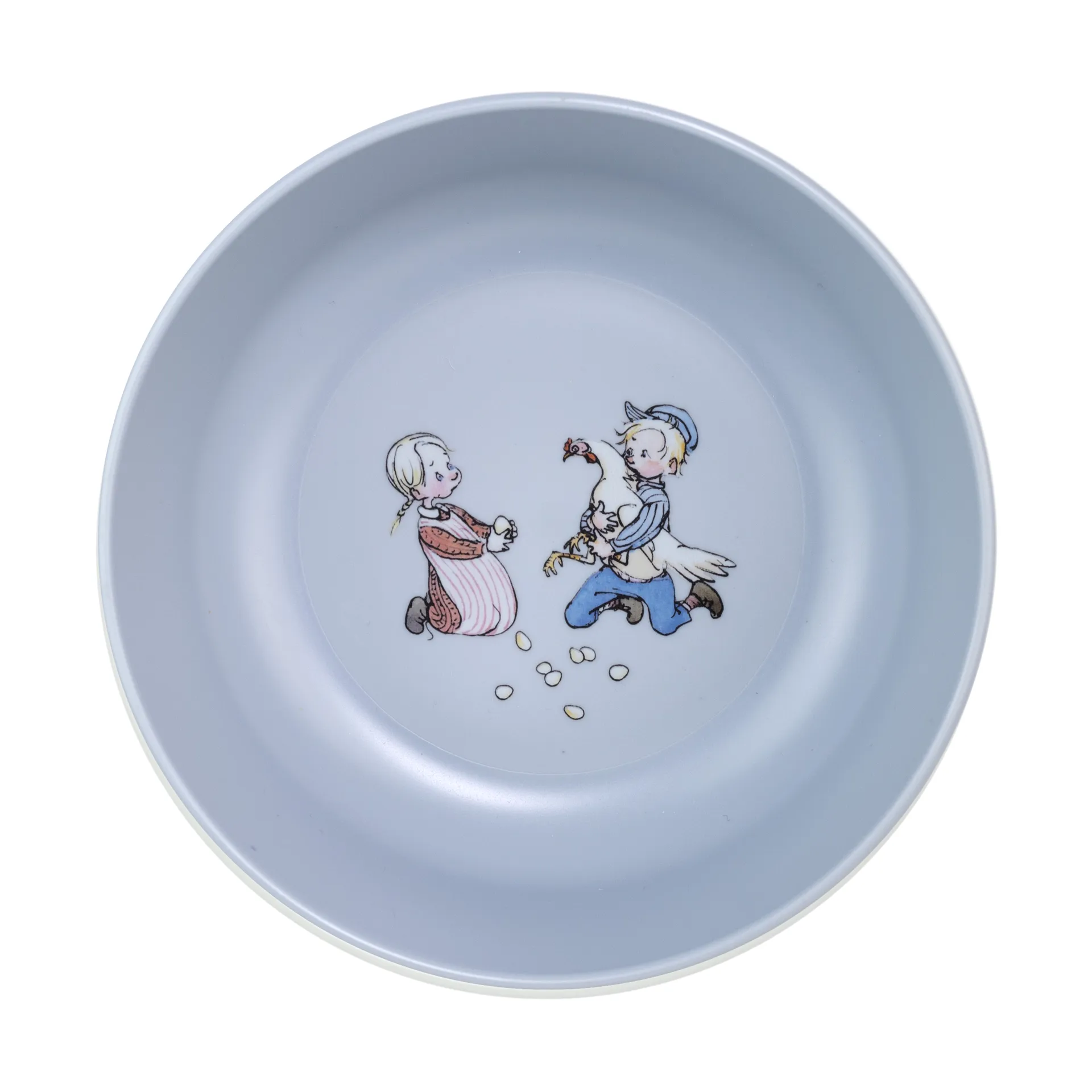 Miska Emil i Lönneberga Ø14,5 cm, Niebieski Rätt Start